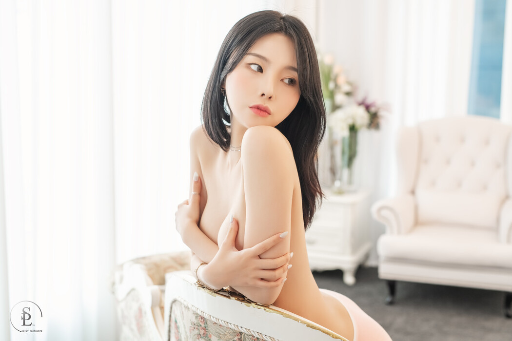 Yuna 유나, [SAINT Photolife] Vol.43 Baby Pink Set.02