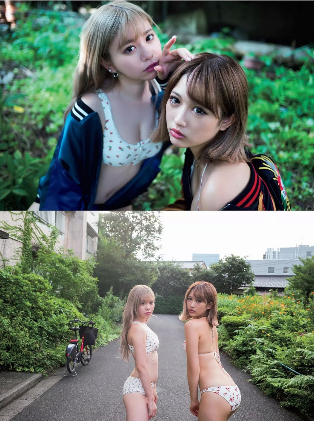 Momo Ito 伊藤桃々, Momo Wakabayashi 若林萌々, Weekly Playboy 2019 No.38 (週刊プレイボーイ 2019年38号)