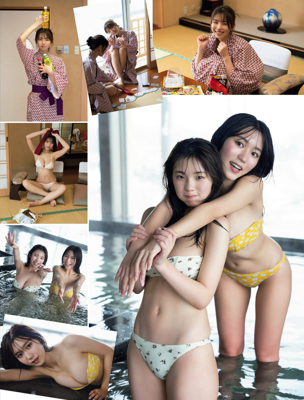 菊地姫奈 ＆ くろがねさら, FRIDAY 2023.03.24 (フライデー 2023年3月24日号)