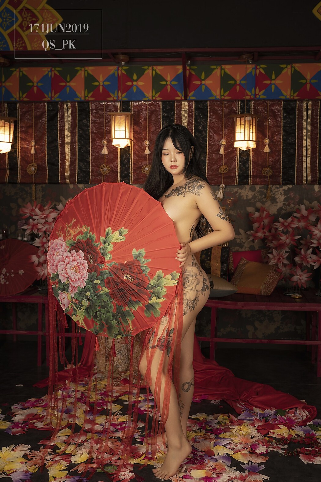 Jeon BoYeon 전보연, [SAINT Photolife] BoYeon Yukata Set.02