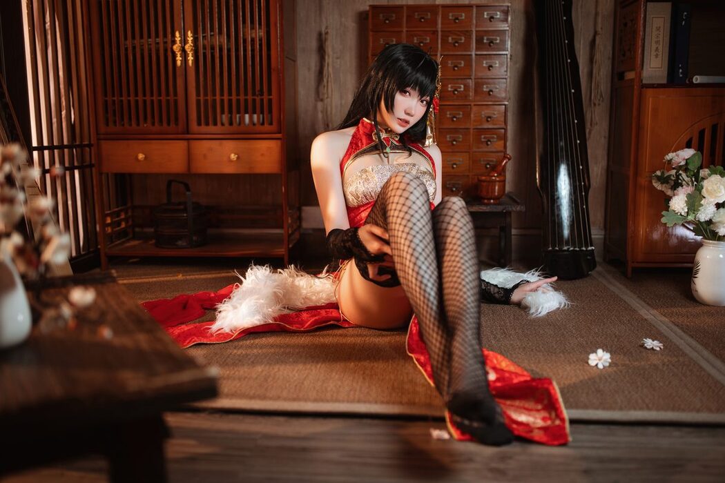 Coser@瓜希酱 – 大凤旗袍