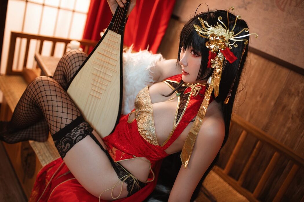 Coser@瓜希酱 – 大凤旗袍