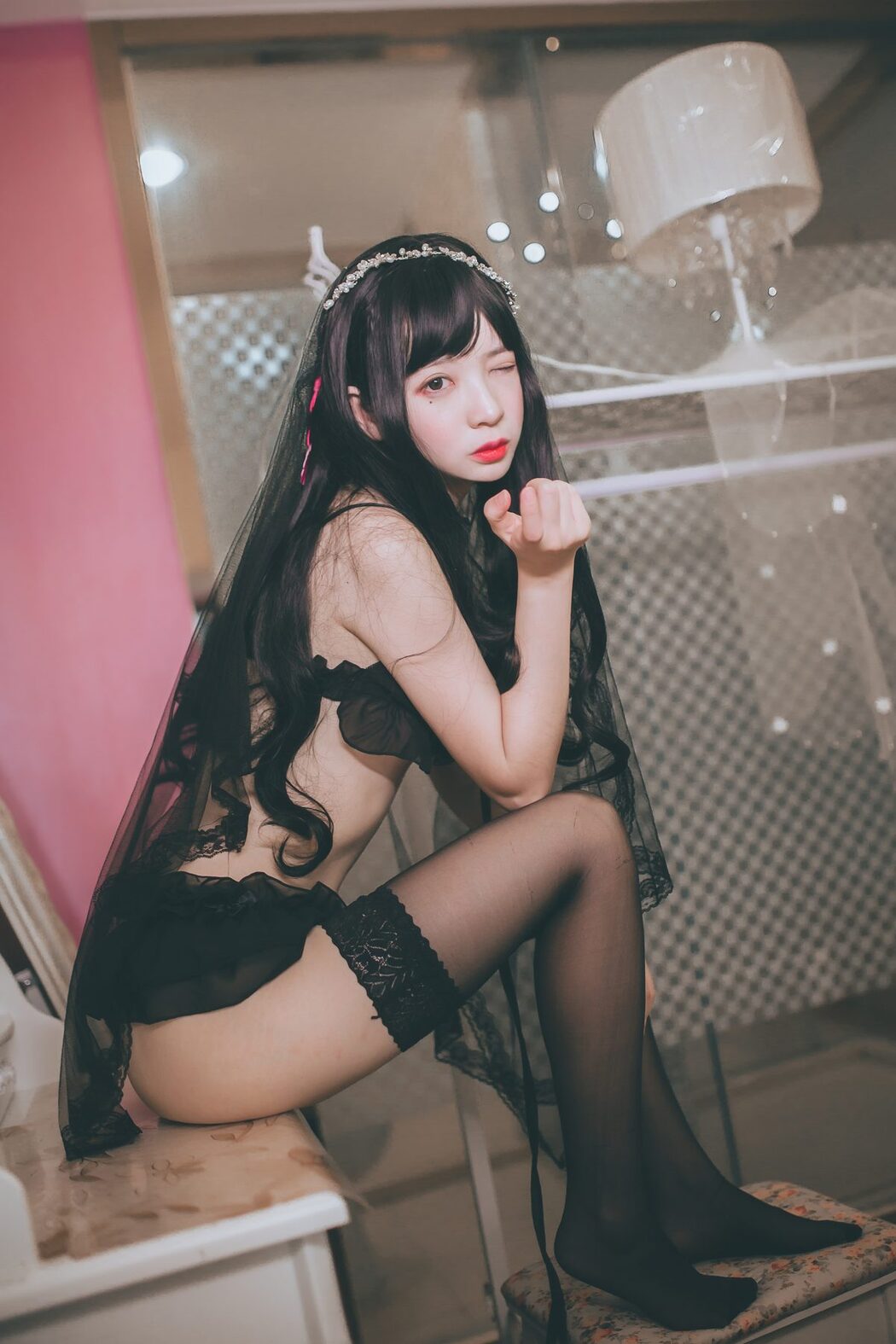 Coser@疯猫ss – 黑色小野猫