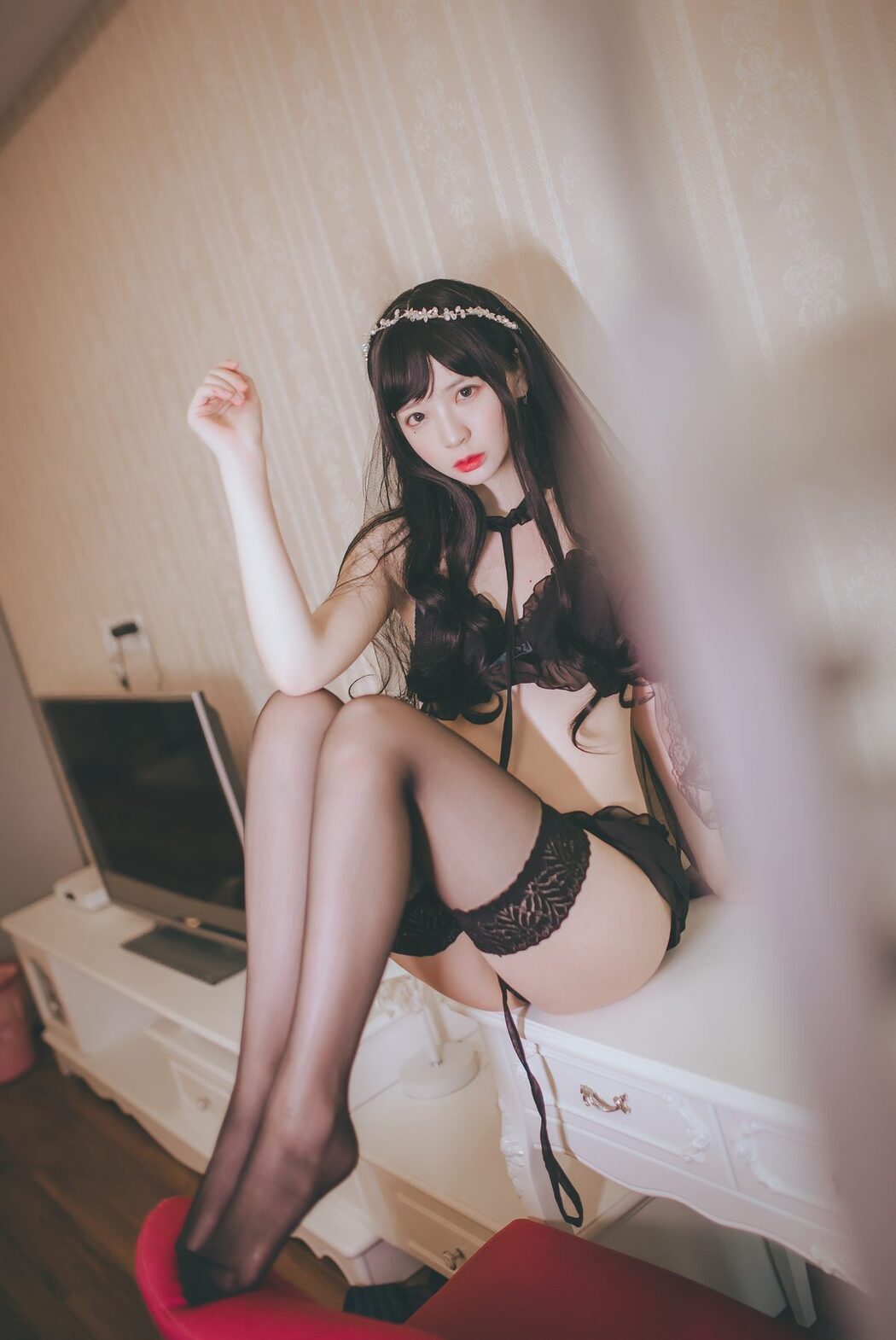 Coser@疯猫ss – 黑色小野猫