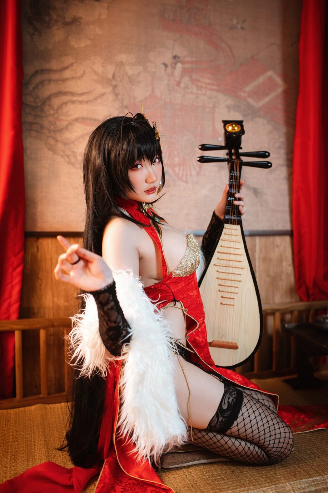 Coser@瓜希酱 – 大凤旗袍