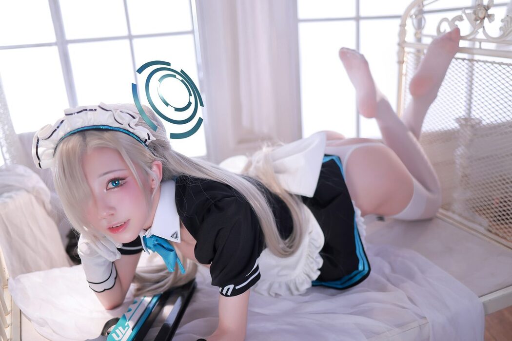 Coser@水淼Aqua – 碧蓝档案 – 一之濑明日奈女仆B A