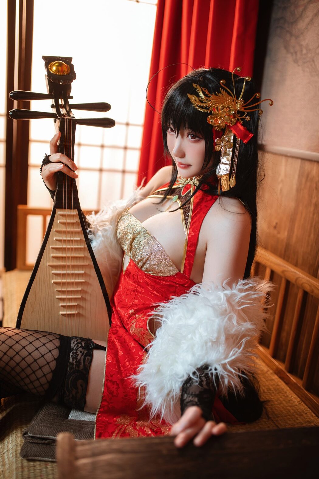 Coser@瓜希酱 – 大凤旗袍