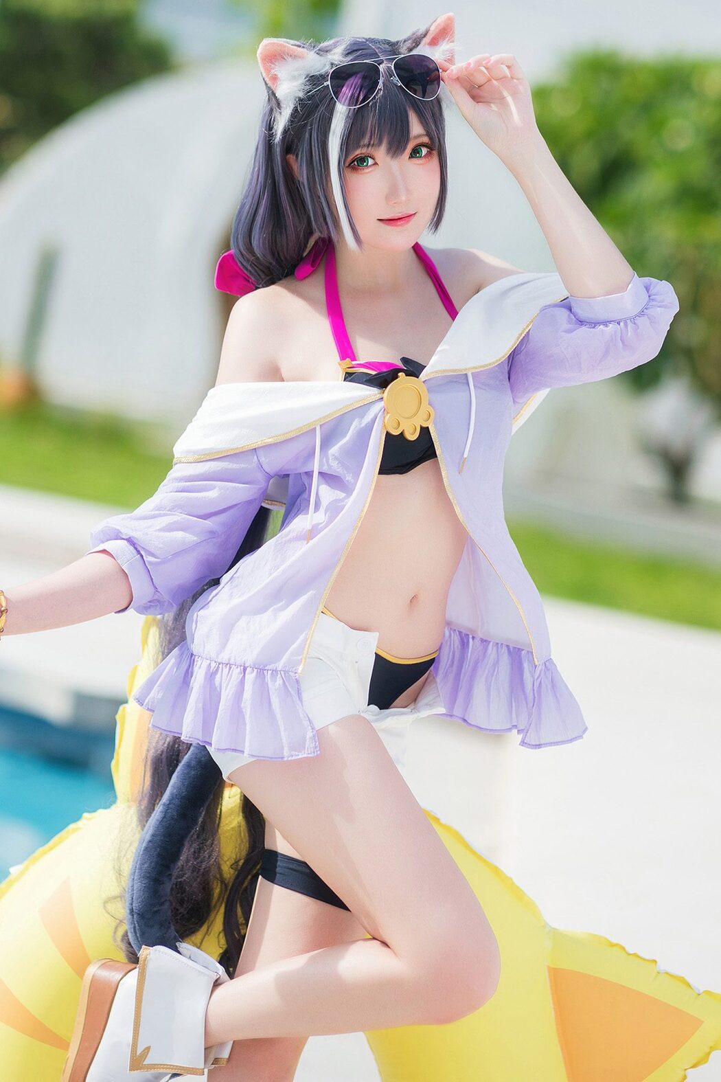 Coser@瓜希酱 – 公主连结 凯露夏日 Kyaru Cover Photo