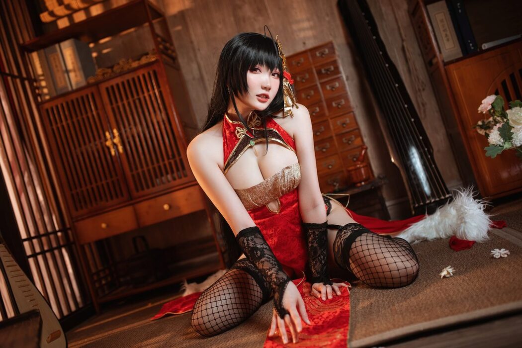 Coser@瓜希酱 – 大凤旗袍