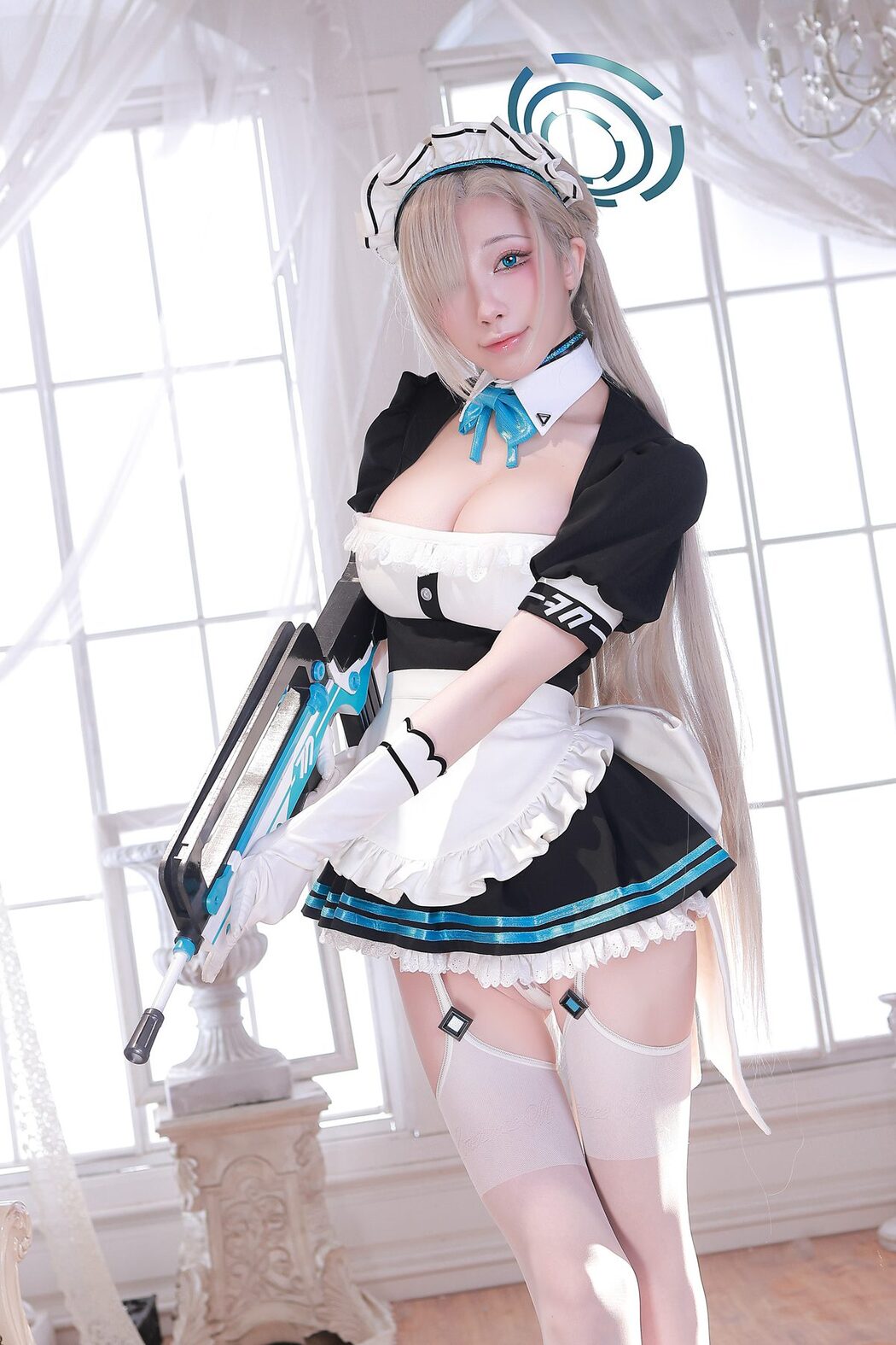 Coser@水淼Aqua – 碧蓝档案 – 一之濑明日奈女仆B B