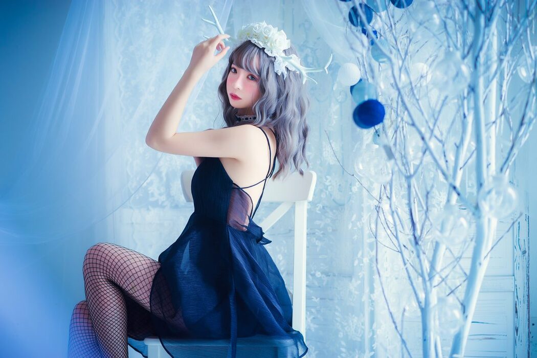 Coser@疯猫ss – 黑裙