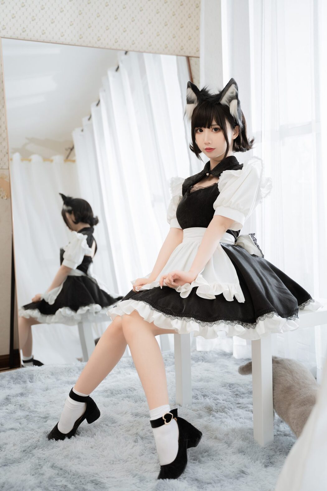 Coser@面饼仙儿 No.114 开胸女仆