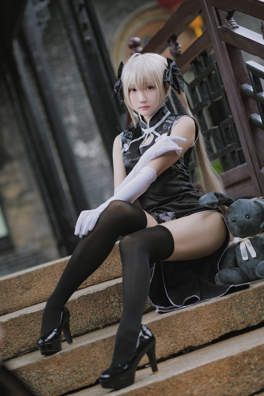 Coser@瓜希酱 – 穹妹旗袍