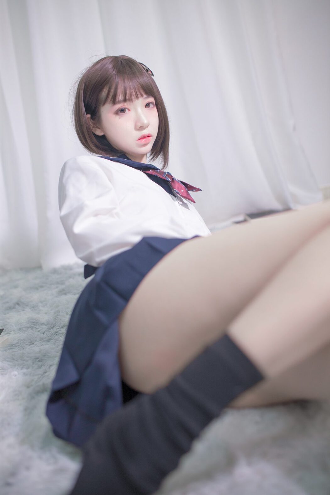 Coser@疯猫ss – 居家JK