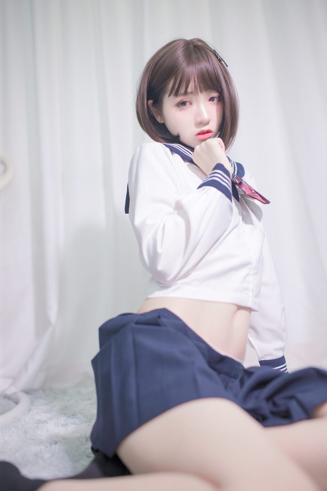 Coser@疯猫ss – 居家JK