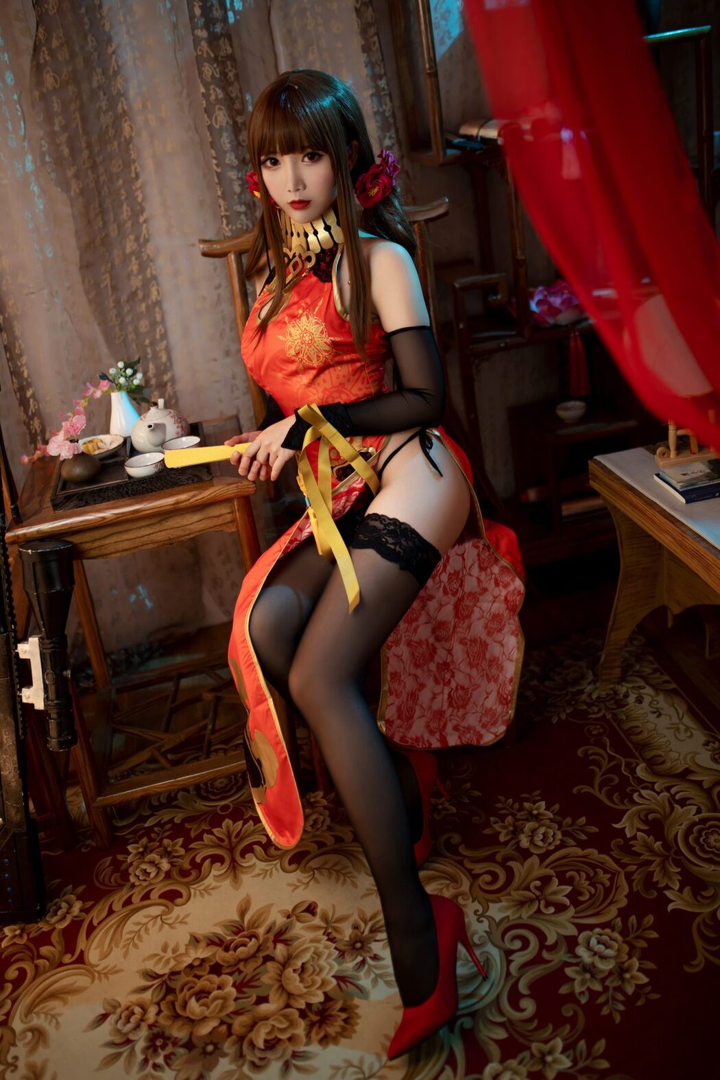 Coser@面饼仙儿 No.115 DSR50 红牡丹