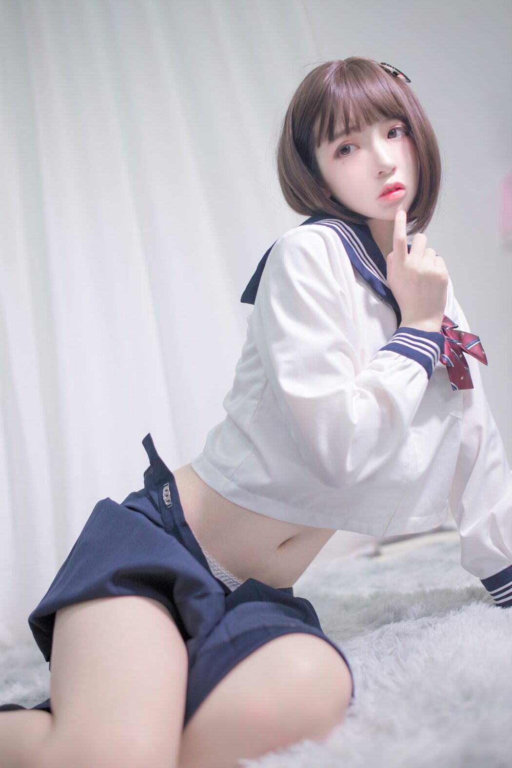 Coser@疯猫ss – 居家JK