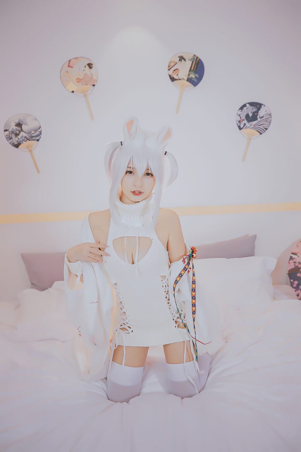 Coser@神楽坂真冬 Vol.060 绝对企画-狼妹 And 兔娘 危険な耳 B