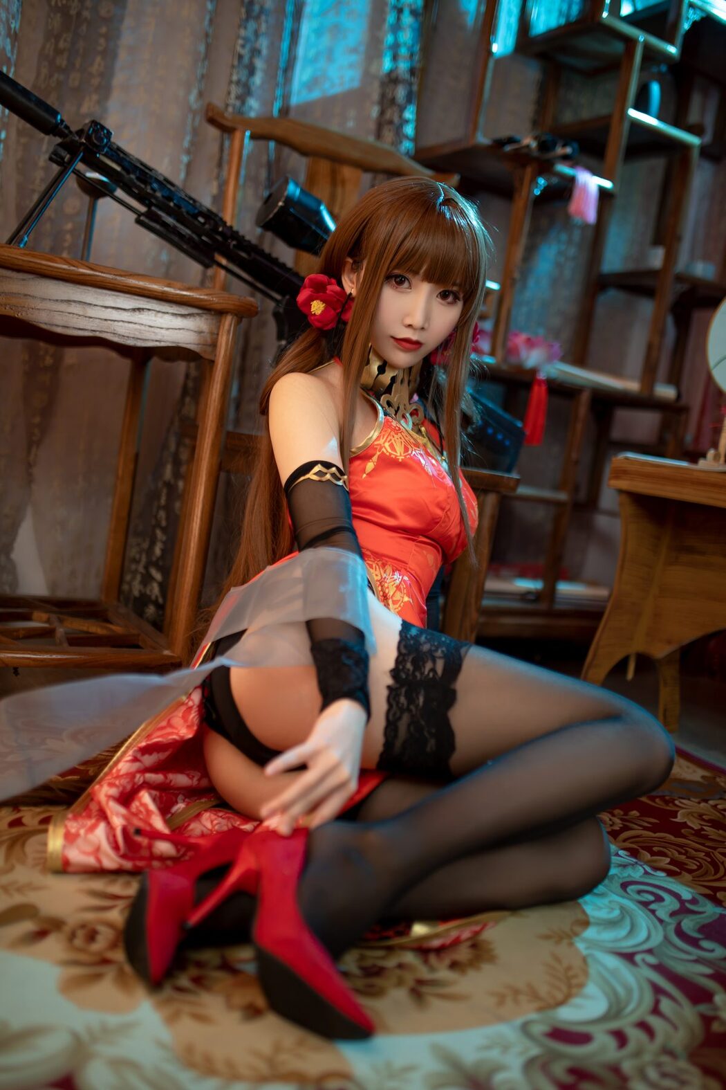 Coser@面饼仙儿 No.115 DSR50 红牡丹