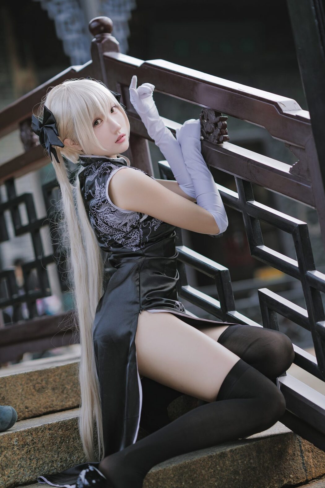 Coser@瓜希酱 – 穹妹旗袍