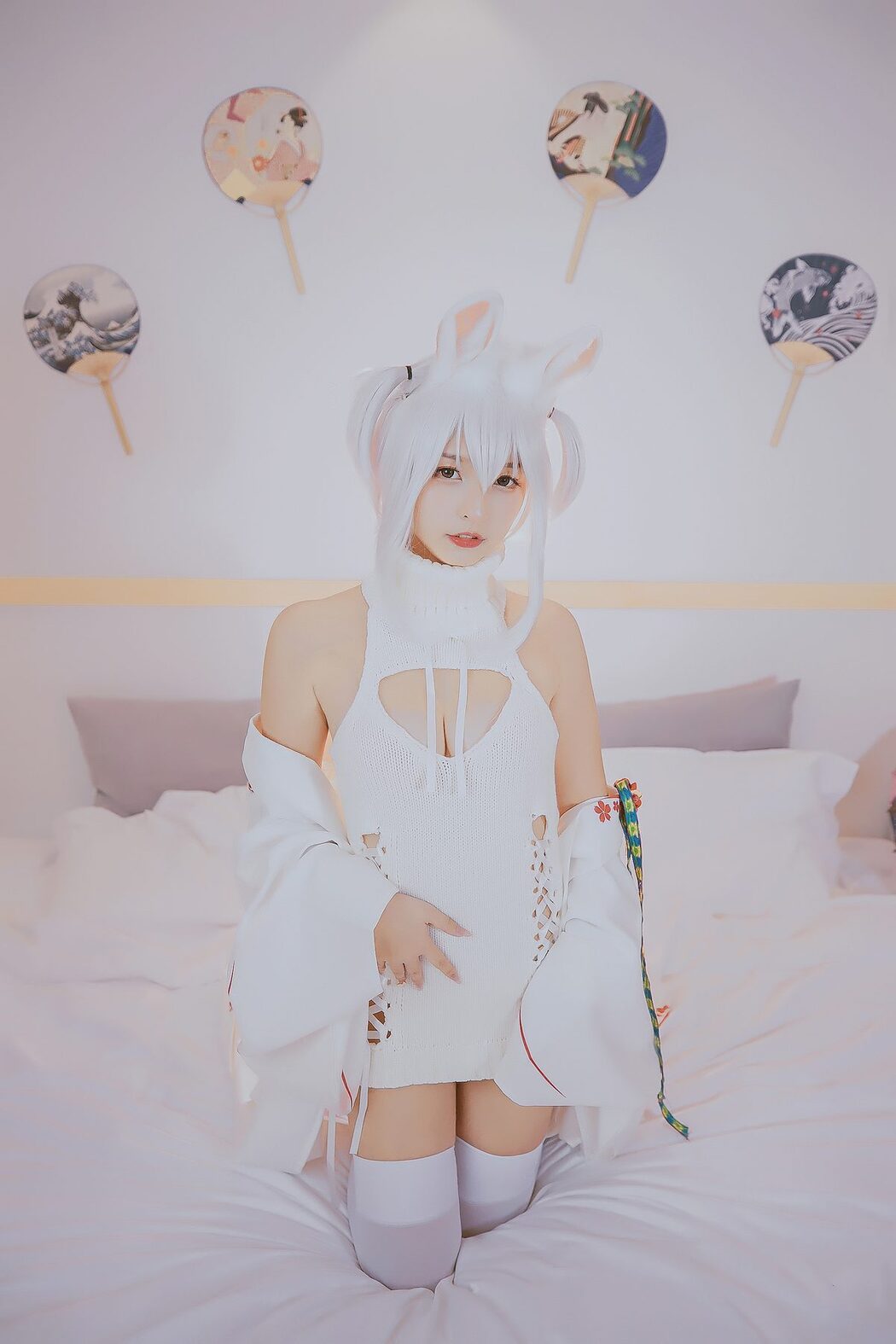 Coser@神楽坂真冬 Vol.060 绝对企画-狼妹 And 兔娘 危険な耳 B