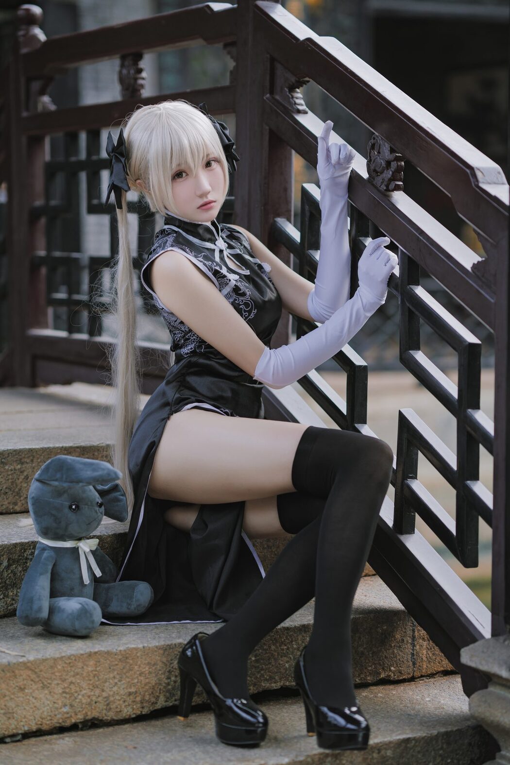 Coser@瓜希酱 – 穹妹旗袍