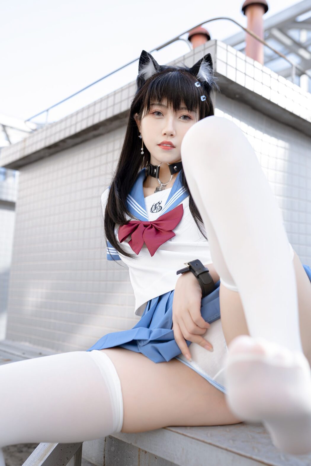 Coser@不呆猫 – 天台小m猫 Part2