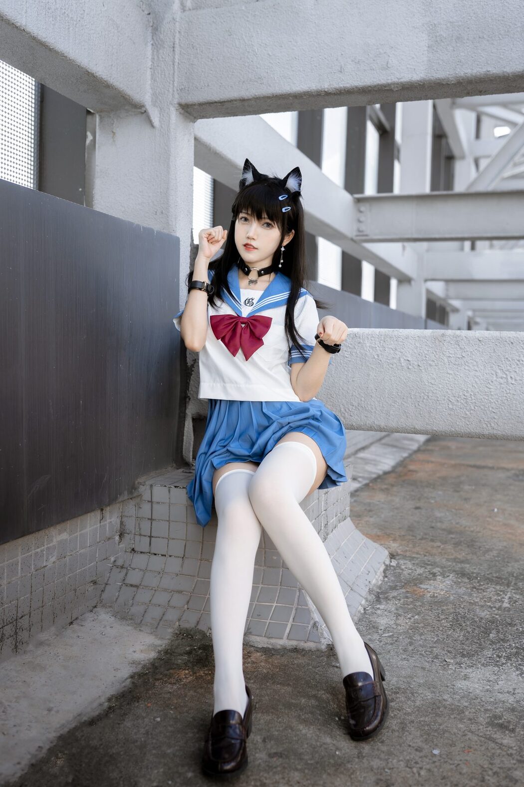 Coser@不呆猫 – 天台小m猫 Part1