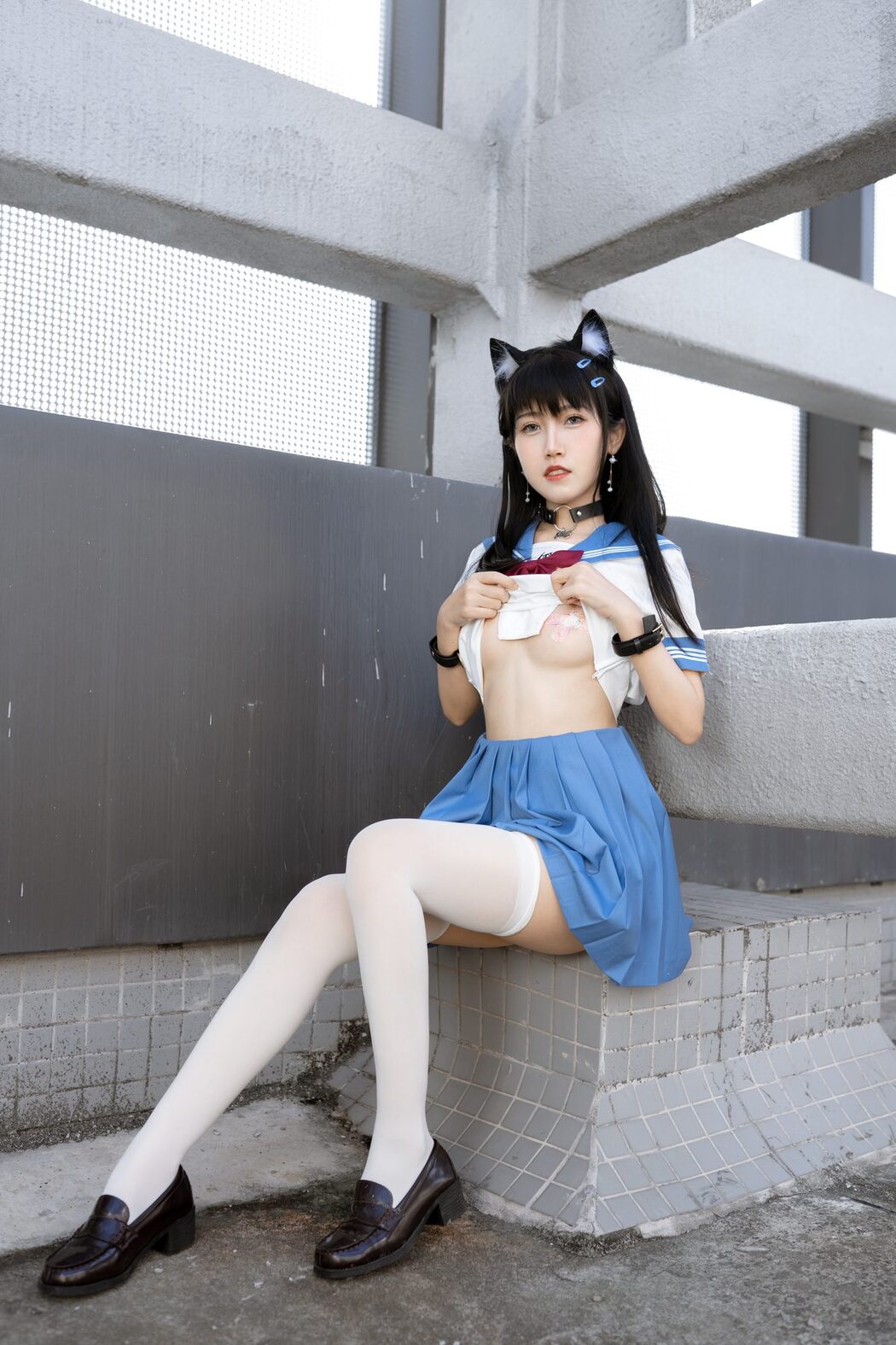 Coser@不呆猫 – 天台小m猫 Part2