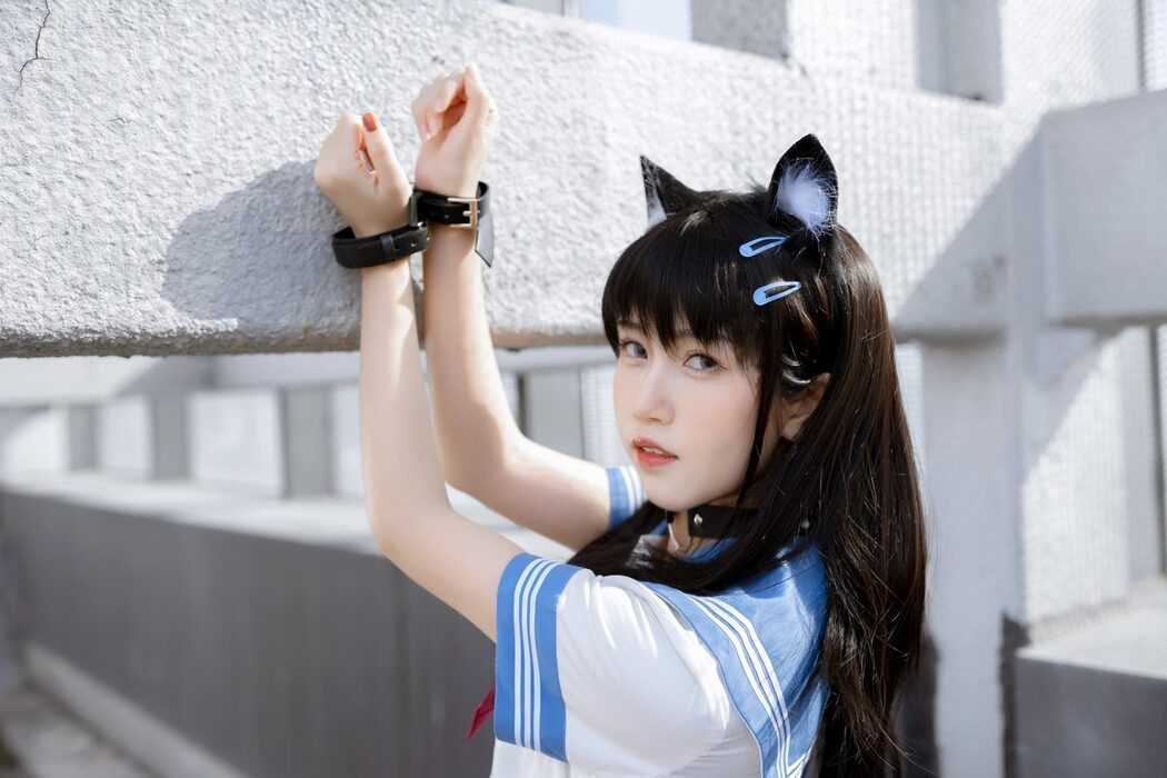 Coser@不呆猫 – 天台小m猫 Part1