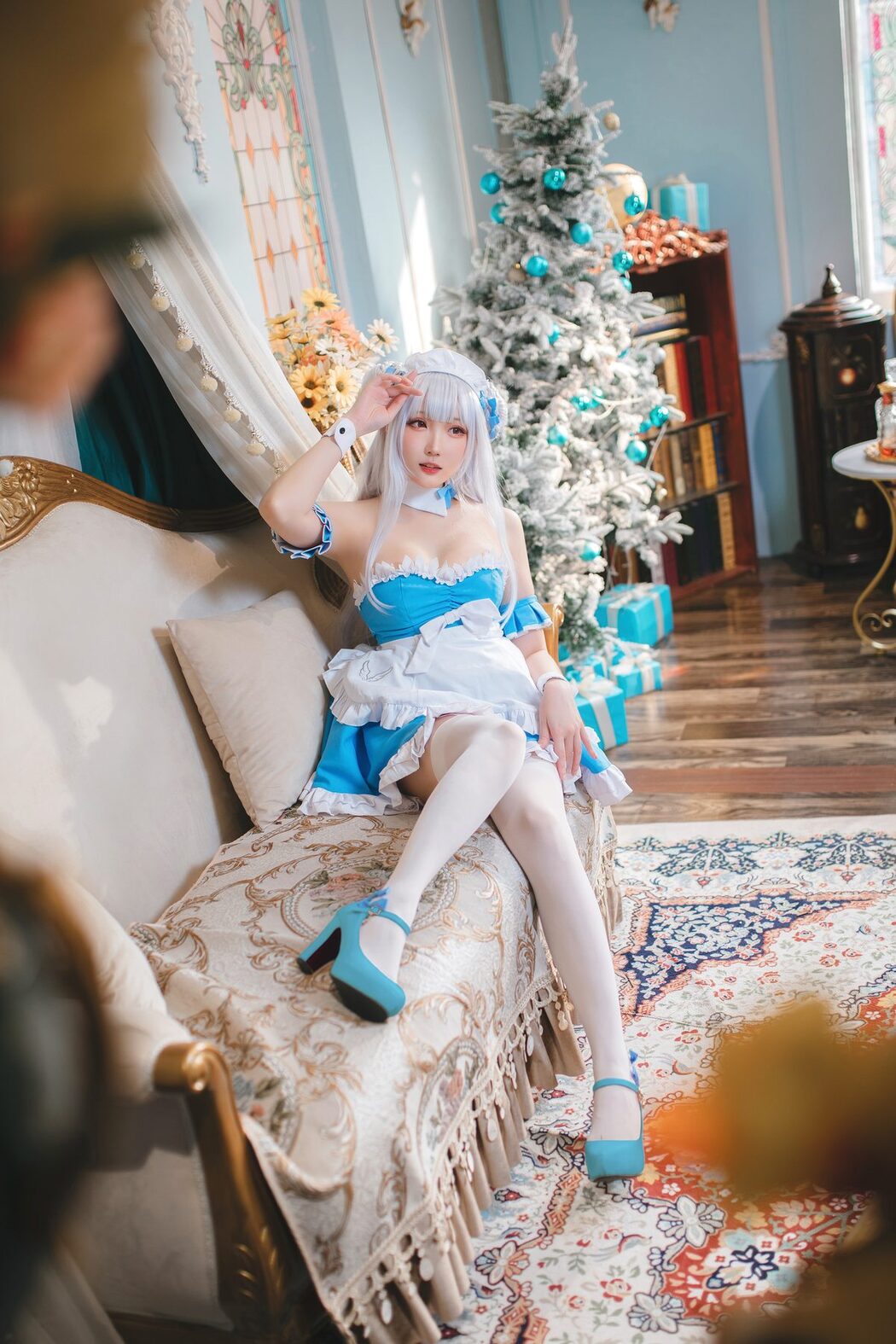 Coser@瓜希酱 – 碧蓝航线 小天鹅女仆