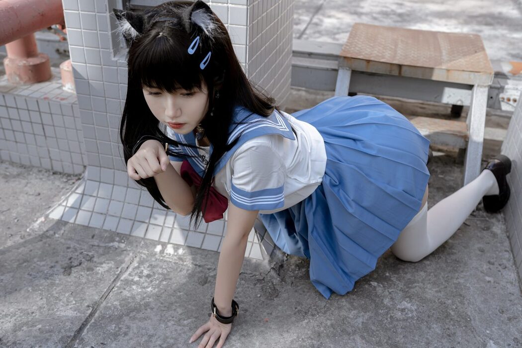 Coser@不呆猫 – 天台小m猫 Part1