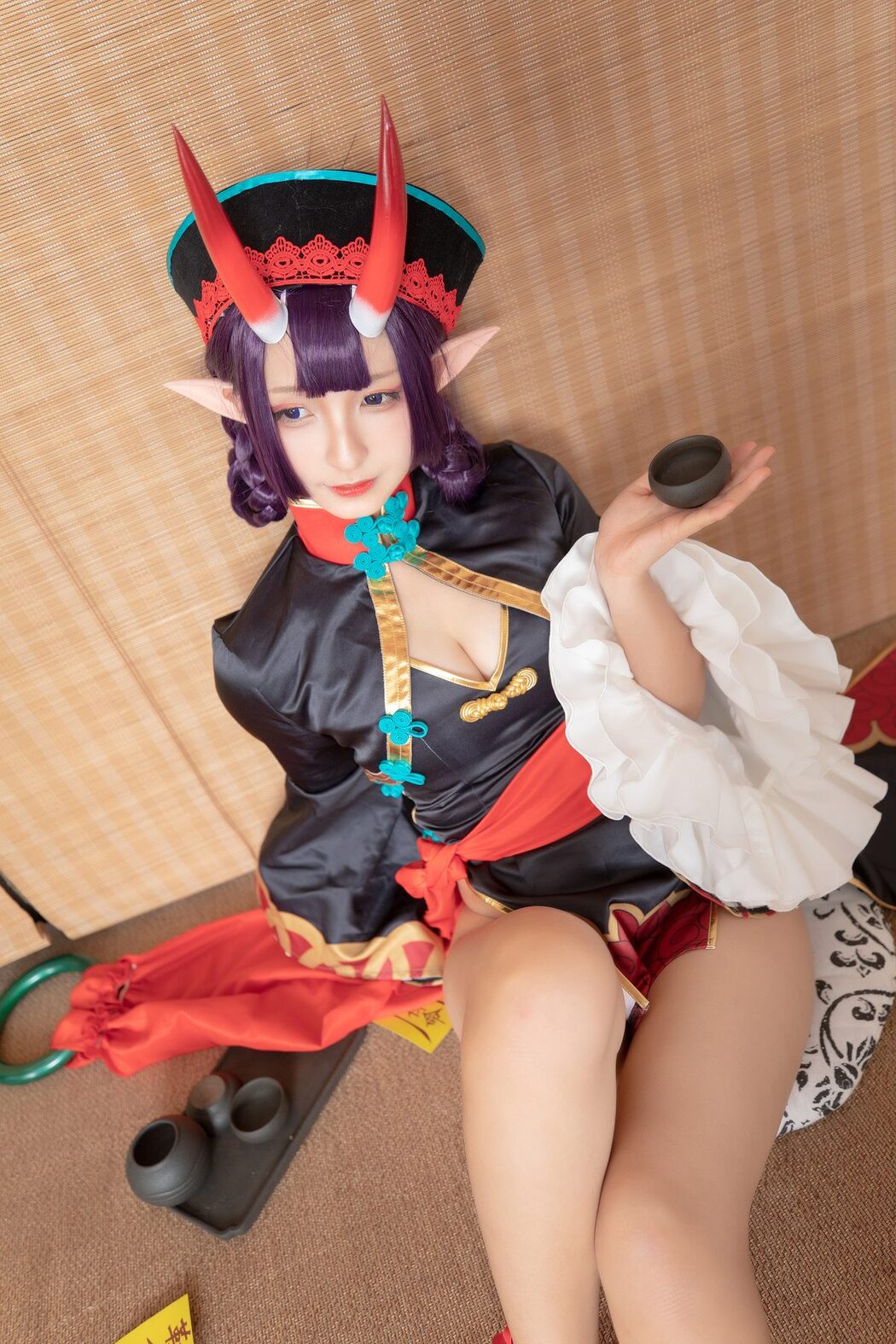 Coser@神楽坂真冬 Vol.061 绝对企画-酒吞cos 果実の酒気 A