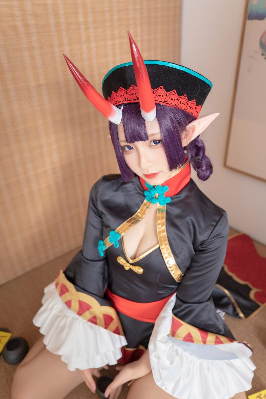 Coser@神楽坂真冬 Vol.061 绝对企画-酒吞cos 果実の酒気 A