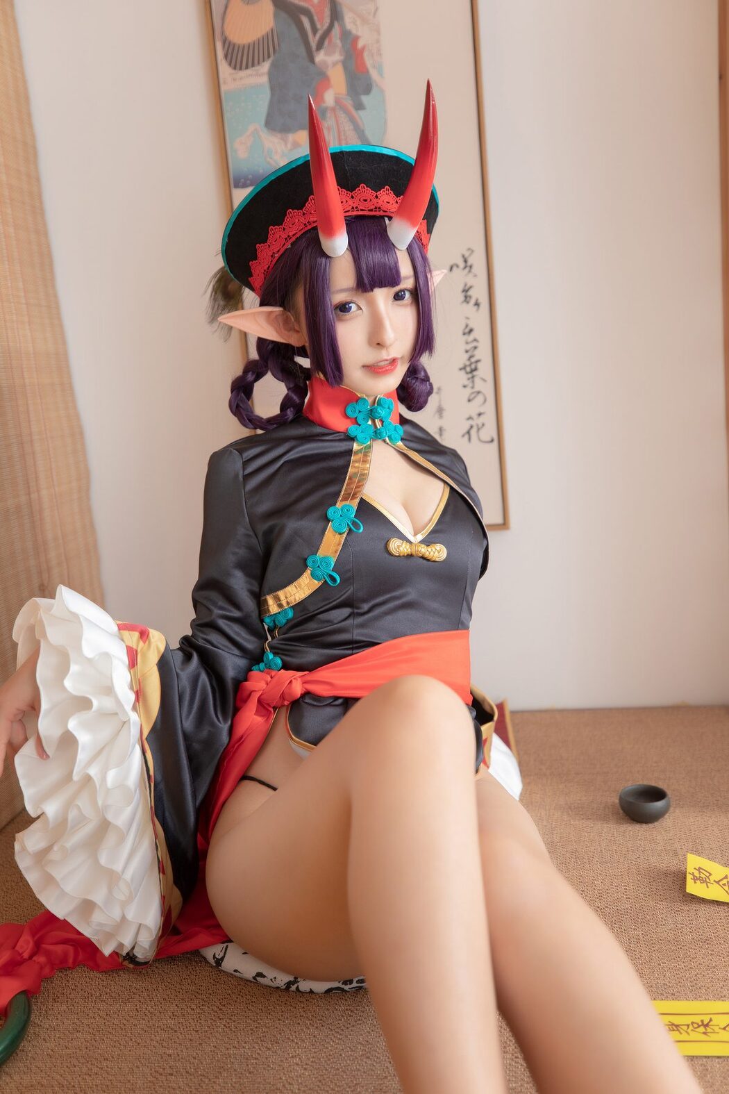 Coser@神楽坂真冬 Vol.061 绝对企画-酒吞cos 果実の酒気 A
