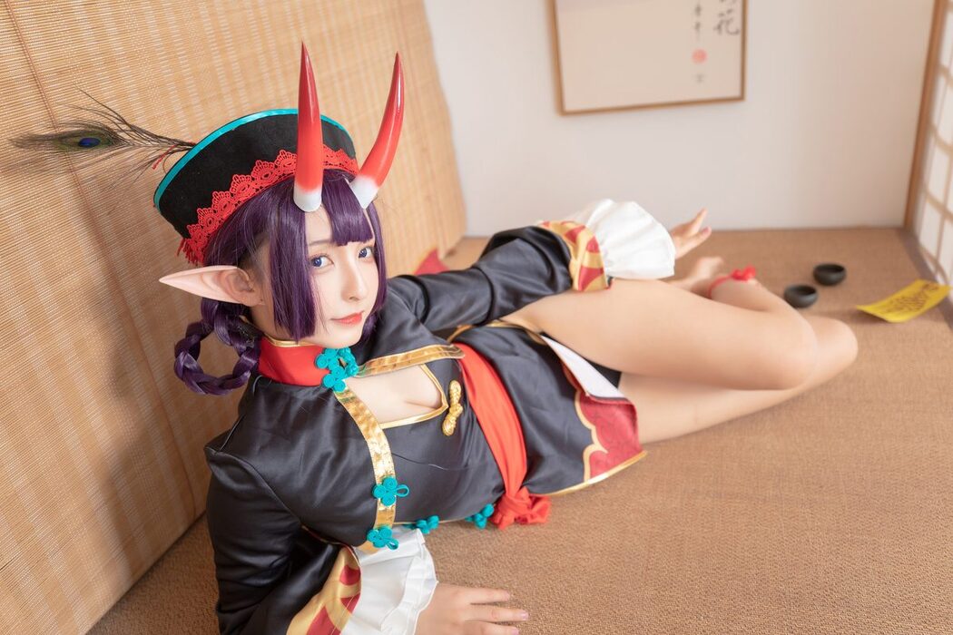 Coser@神楽坂真冬 Vol.061 绝对企画-酒吞cos 果実の酒気 A