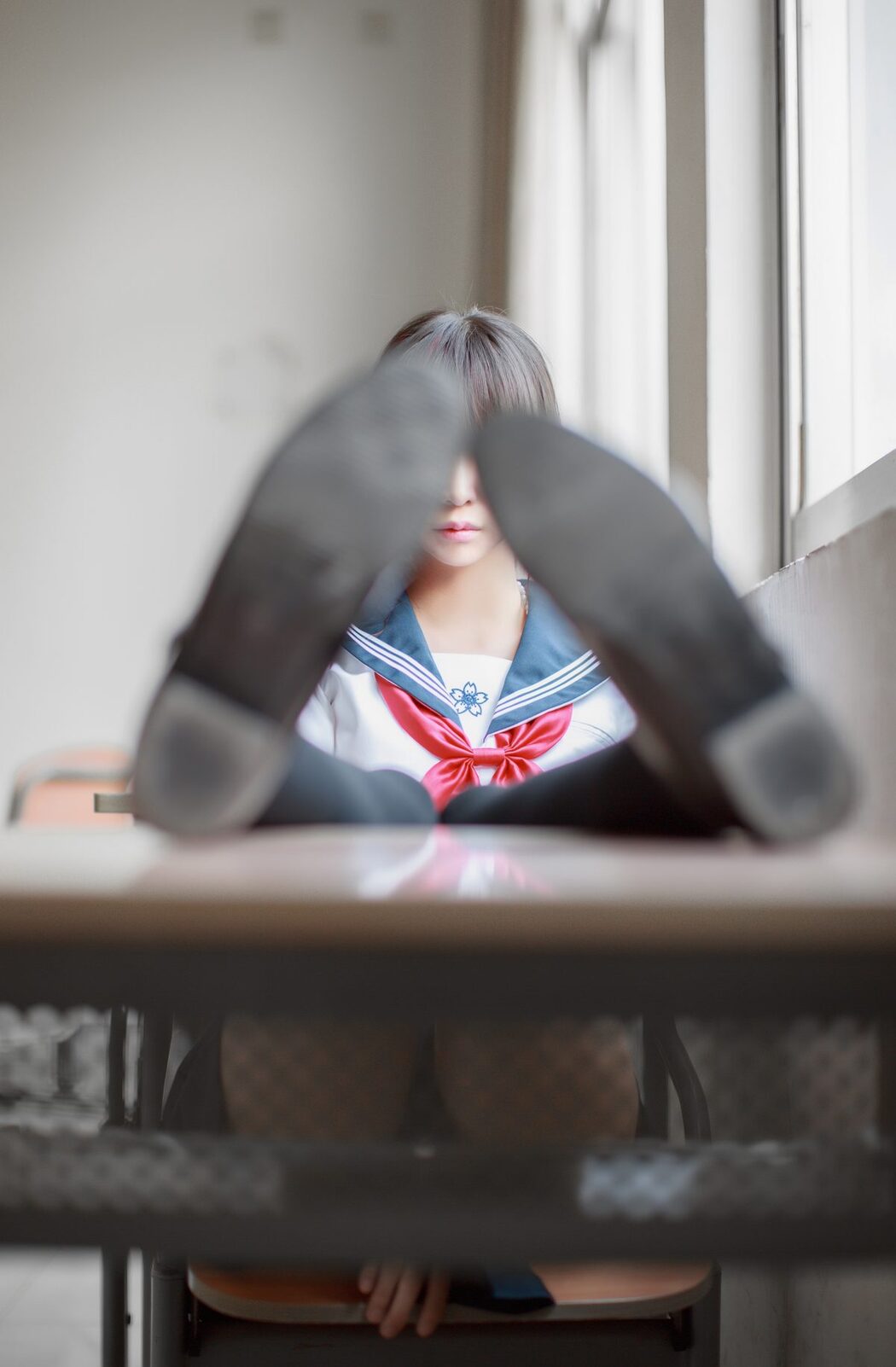 Coser@疯猫ss – 同桌的水手服