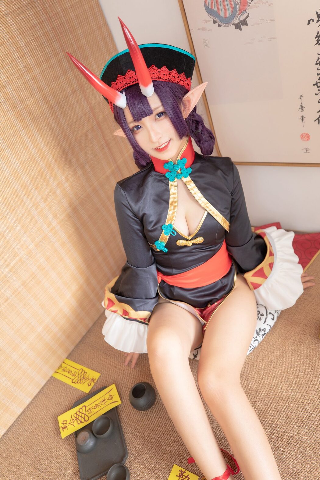 Coser@神楽坂真冬 Vol.061 绝对企画-酒吞cos 果実の酒気 A