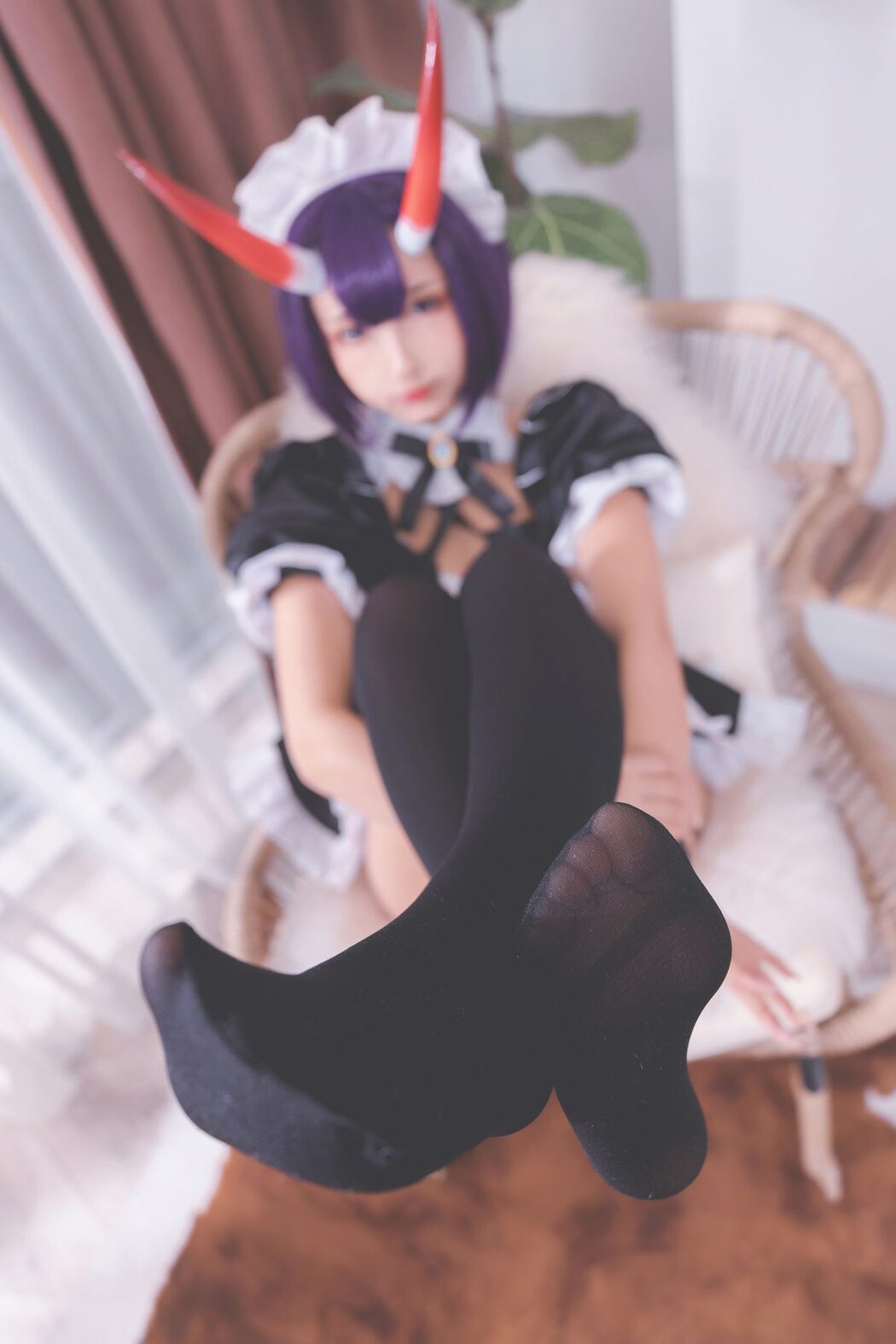 Coser@神楽坂真冬 Vol.061 绝对企画-酒吞cos 果実の酒気 B