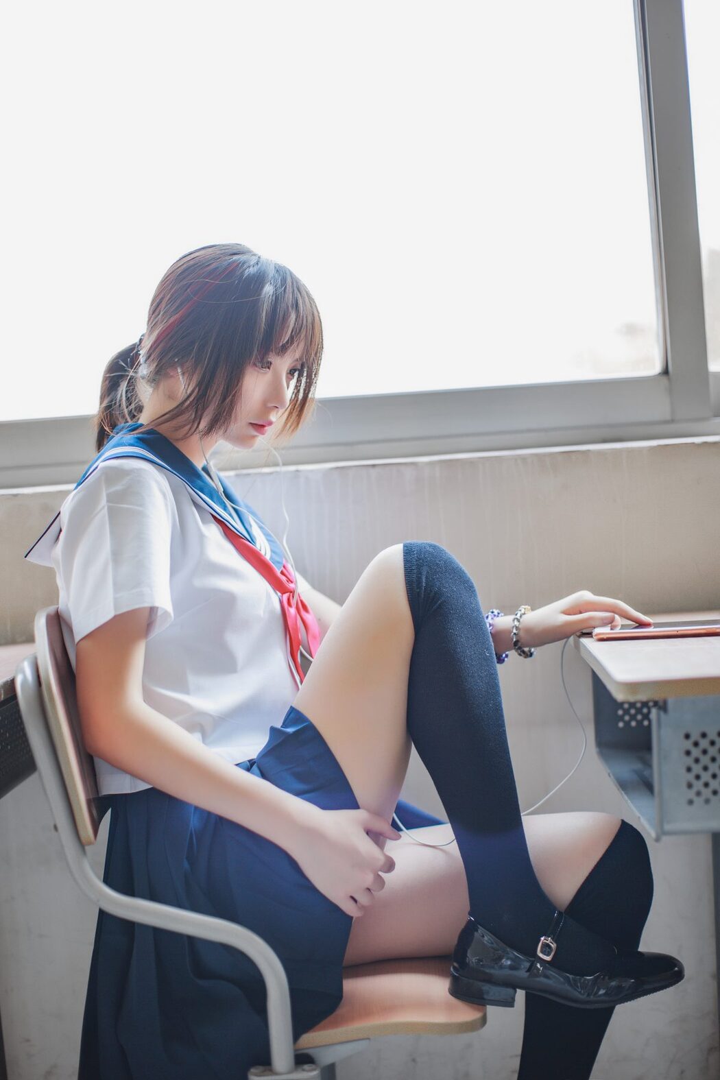 Coser@疯猫ss – 同桌的水手服