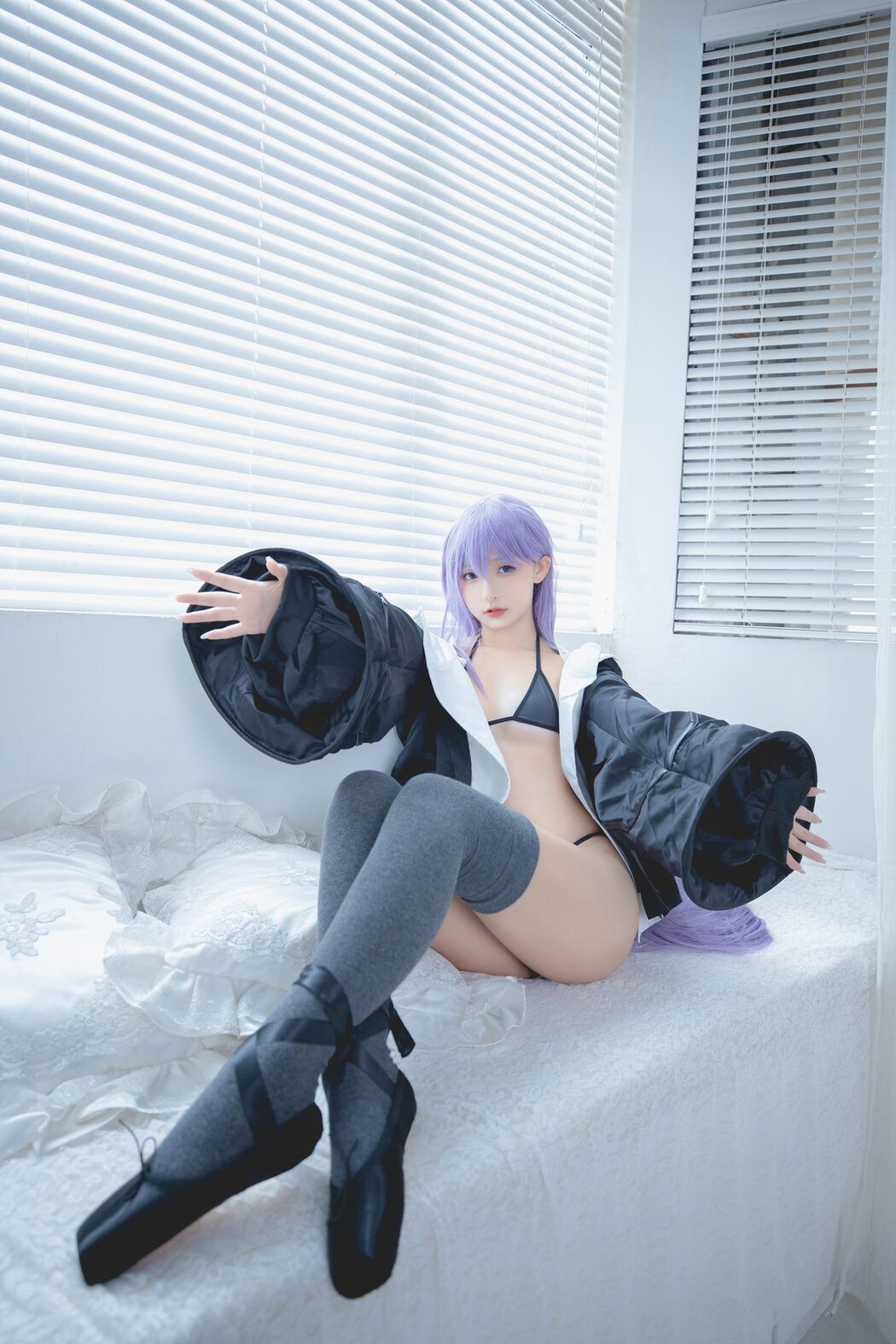 Coser@神楽坂真冬 Vol.062 绝对企画-FGO杨贵妃&企鹅莉莉丝 極楽の氷 A