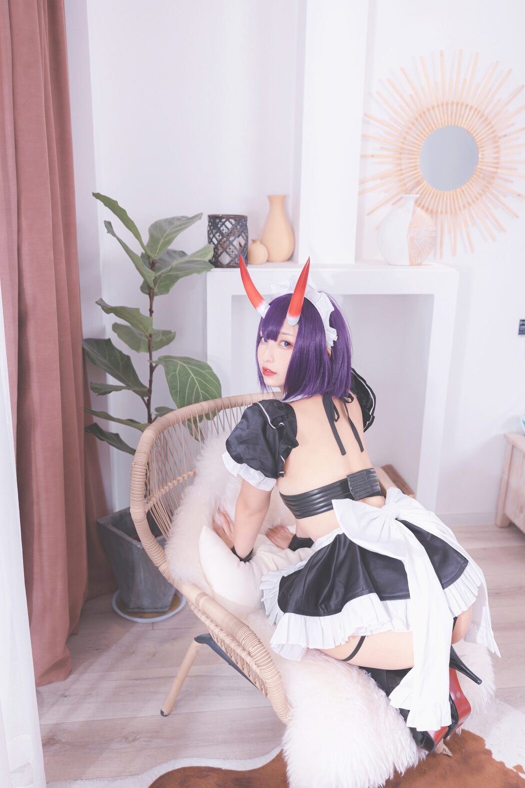 Coser@神楽坂真冬 Vol.061 绝对企画-酒吞cos 果実の酒気 B