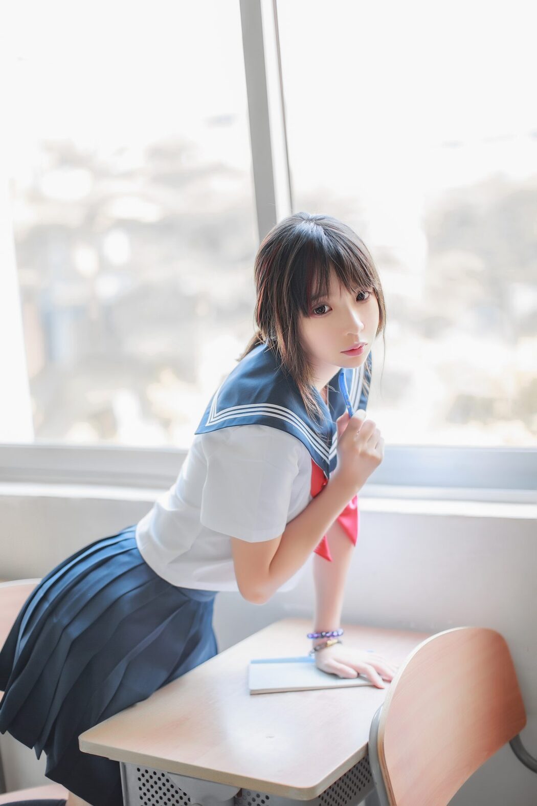 Coser@疯猫ss – 同桌的水手服