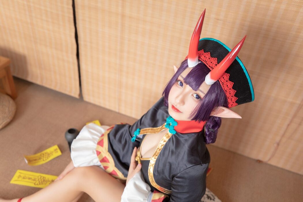 Coser@神楽坂真冬 Vol.061 绝对企画-酒吞cos 果実の酒気 A