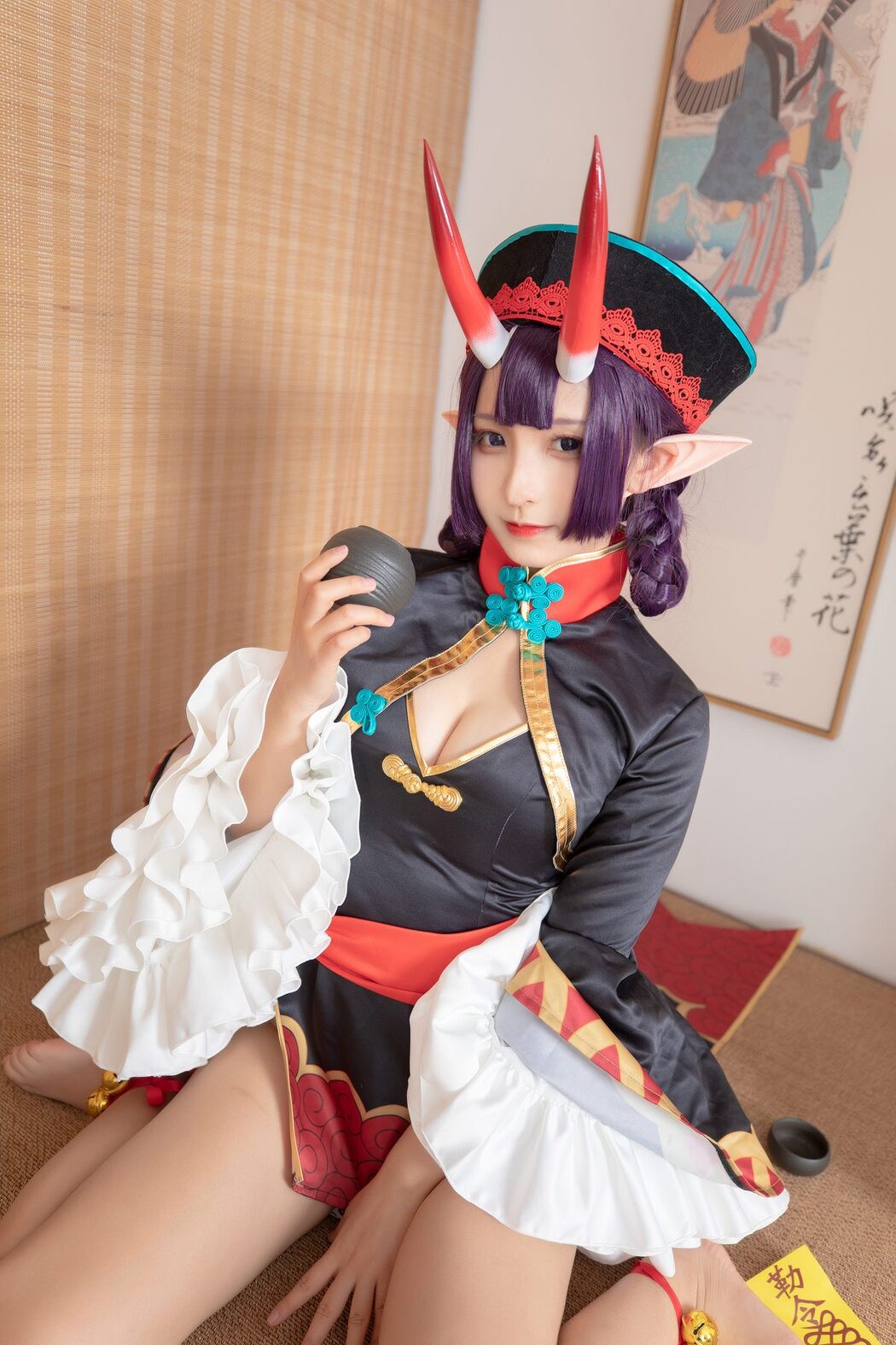 Coser@神楽坂真冬 Vol.061 绝对企画-酒吞cos 果実の酒気 A