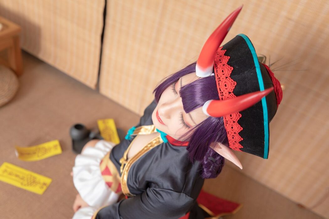 Coser@神楽坂真冬 Vol.061 绝对企画-酒吞cos 果実の酒気 A