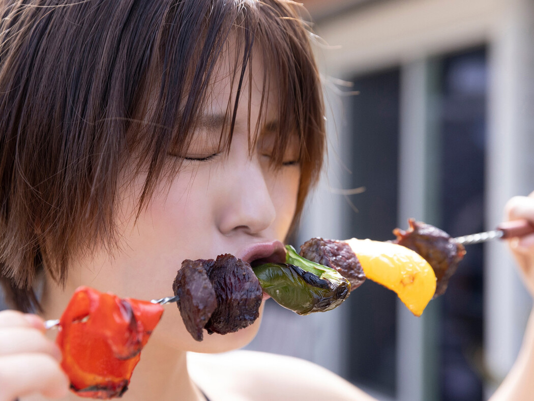 Mio Kudo 工藤美桜, FLASHデジタル写真集 「秘密の夏休み」 Set.03