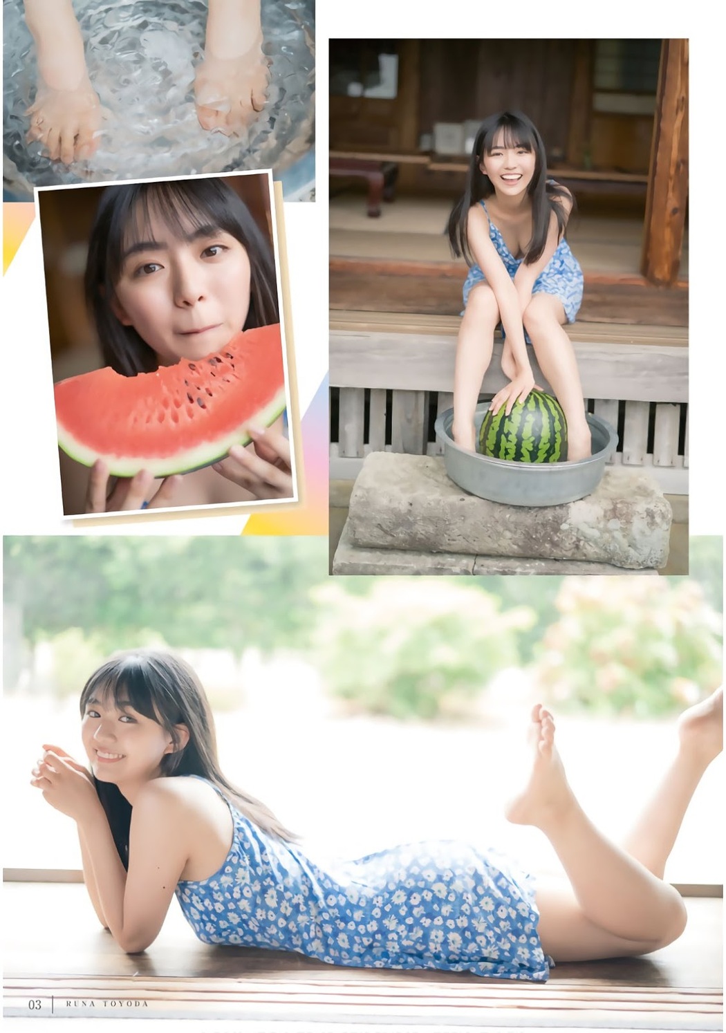 Runa Toyoda 豊田留妃, Shonen Magazine 2019 No.42 (少年マガジン 2019年42号)