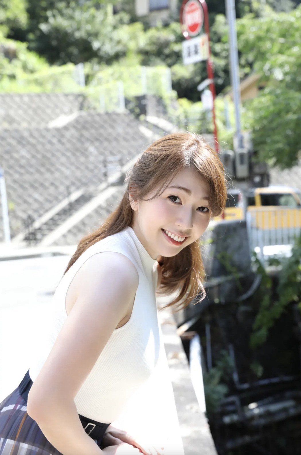 Kayo Sugimoto 杉本佳代, ＦＲＩＤＡＹデジタル写真集 「東海No.1巨乳キャスター Ｇカップ乳初ヌード」 Set.02