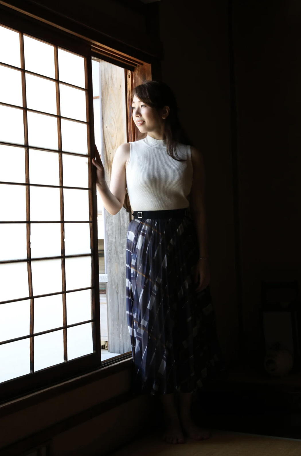 Kayo Sugimoto 杉本佳代, ＦＲＩＤＡＹデジタル写真集 「東海No.1巨乳キャスター Ｇカップ乳初ヌード」 Set.02